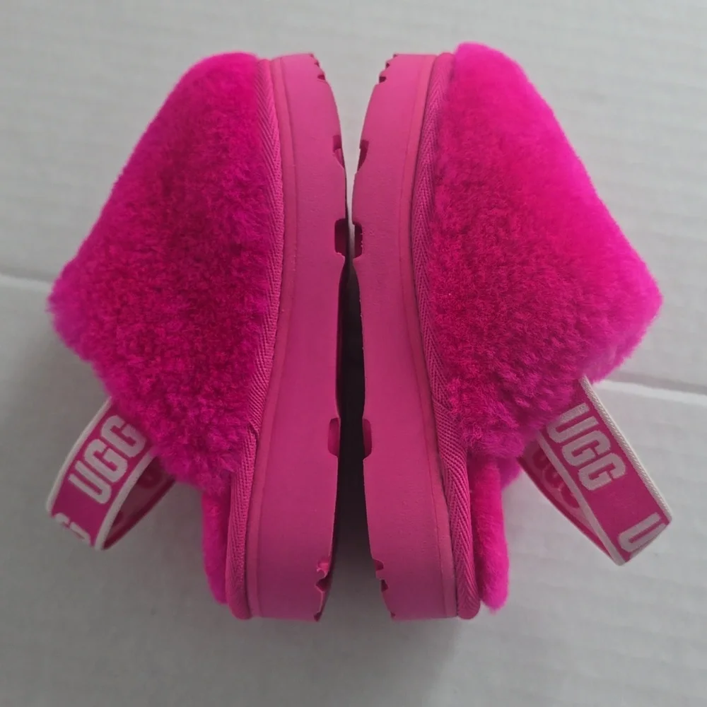 UGG Fluff Yeah Clog-  Toddler Girl's Pink Sz 6